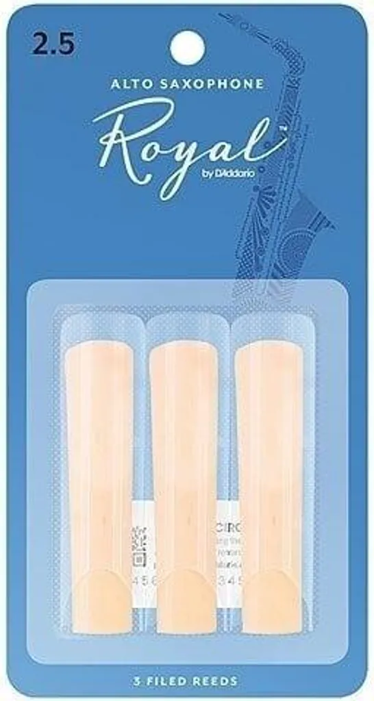 Anches pour Saxophone Alto D'Addario RJB 0325 Boîte de 10 Unités