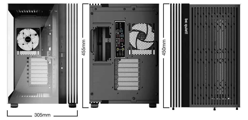 Boîtier PC Panorama be quiet! Light Base 600 LX Noir pour Setup Gamer - 2