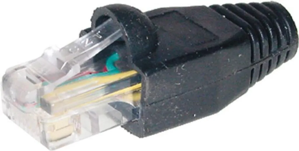 Adaptateur ISDN RJ45 avec résistance de terminaison intégrée 100 Ohms