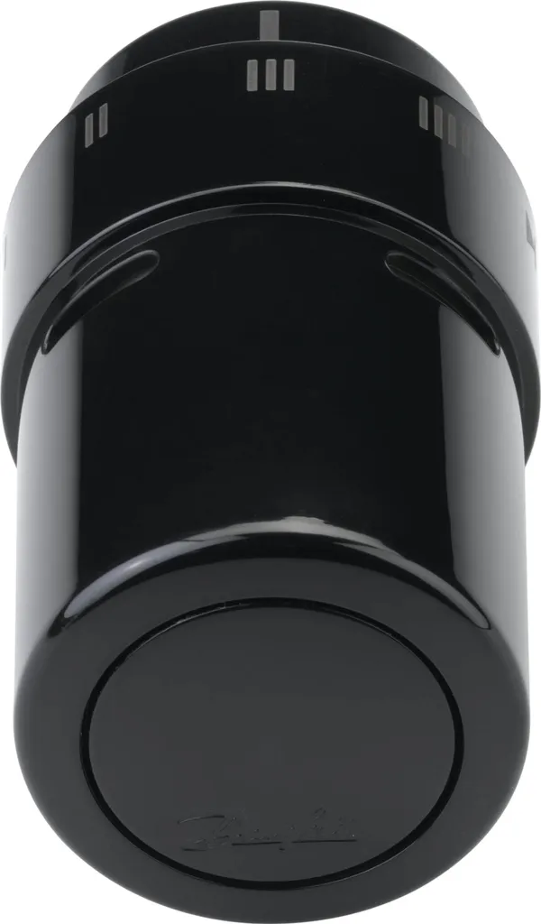 Danfoss RAX Nero Intenso: Sensore Termostatico di Design 013G6075