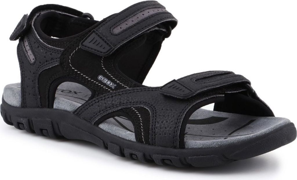 GEOX UOMO SANDAL STRADA Čierna Obrázok produktu