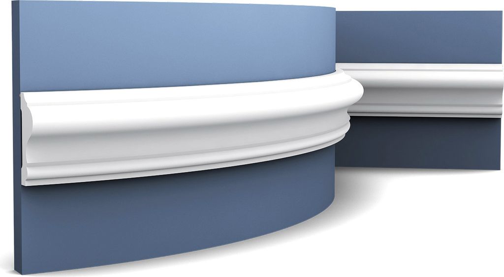 Orac Decor P8020F LUXXUS flexible Wandleiste Friesleiste Stuck Leiste Profil 2 m
