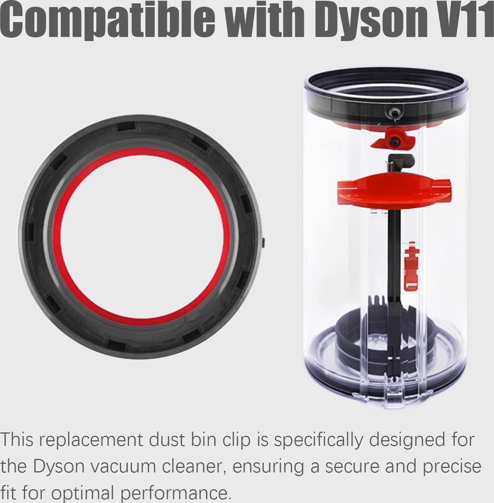 INF Výměna klipsu nádoby na prach Dyson Dyson V11 Obrázek produktu 4
