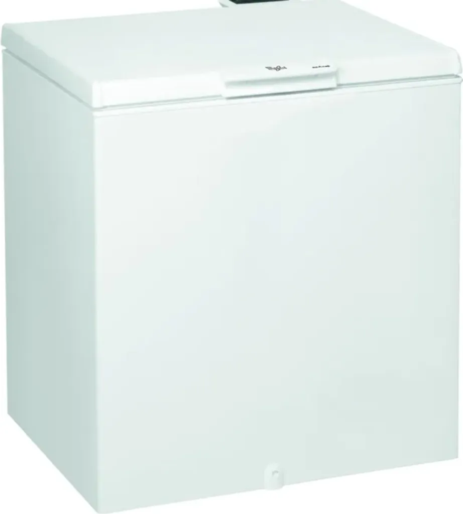 Congélateur coffre blanc Whirlpool 201 litres compact pour la maison
