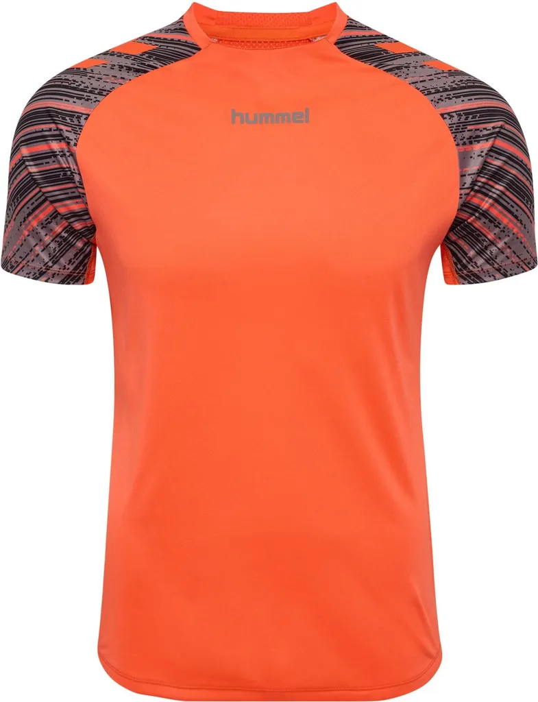 Maillot Hummel Hmlblaze Pro Training Jersey S/S nasturtium taille S