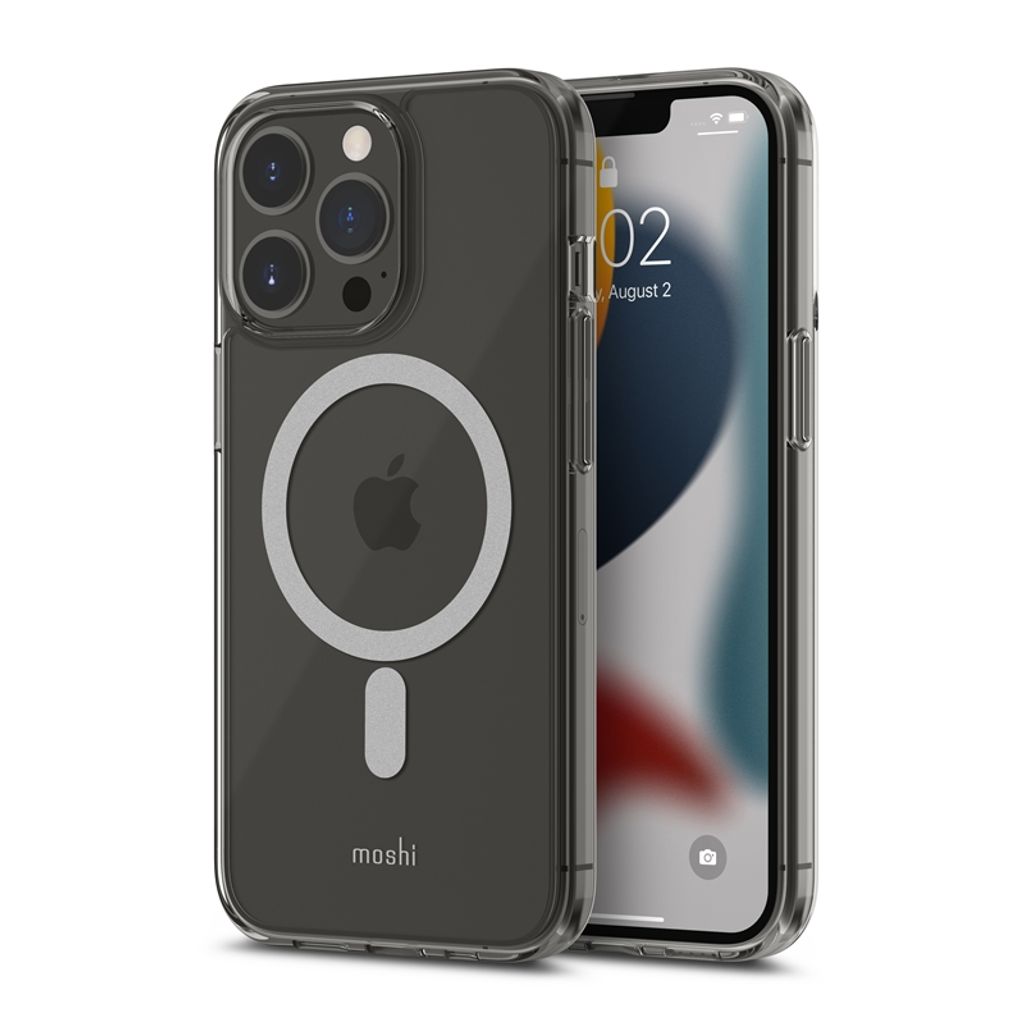Moshi Arx Clear - Hülle für iPhone 13 Pro MagSafe (Kristallklar)