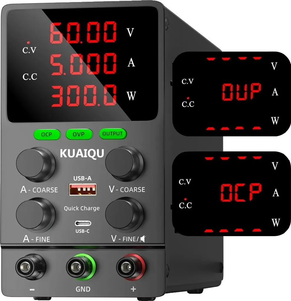 Alimentation DC pour réparation électronique SPS605S double courbe 60V