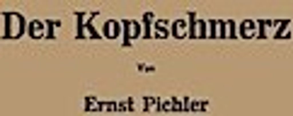Der Kopfschmerz