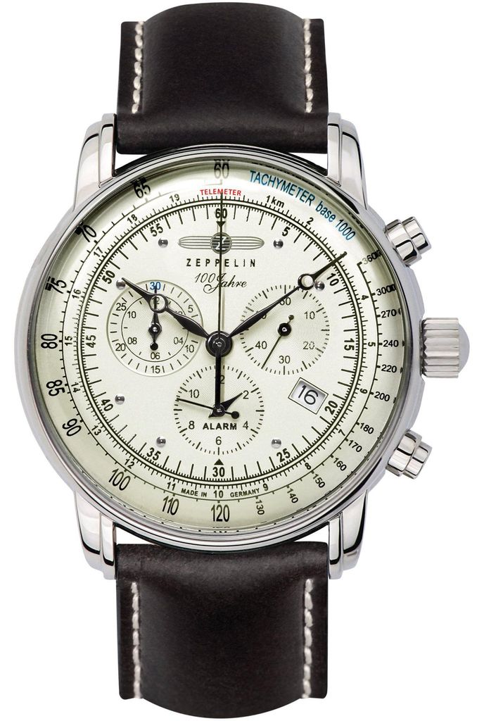 Chronographe Montre pour Hommes Zeppelin 100 Jahre Zeppelin Image du produit 