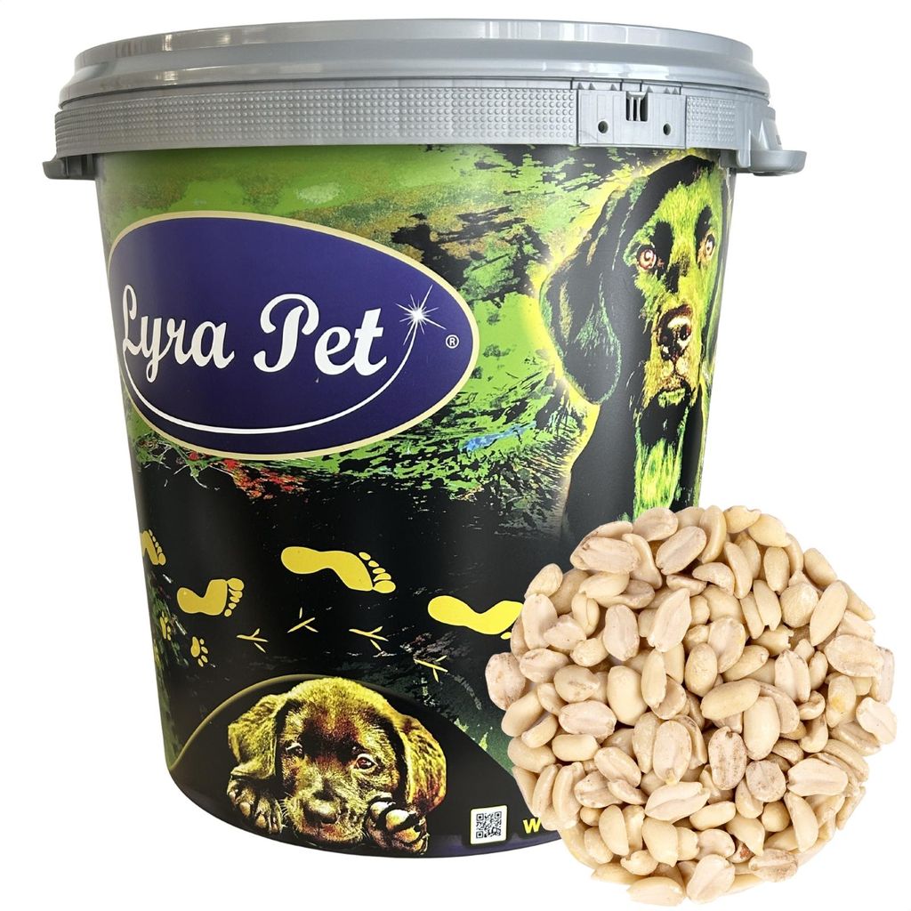 10 kg Lyra Pet® Erdnusskerne SPLITS HK Argentinien 30 L Produktbild 
