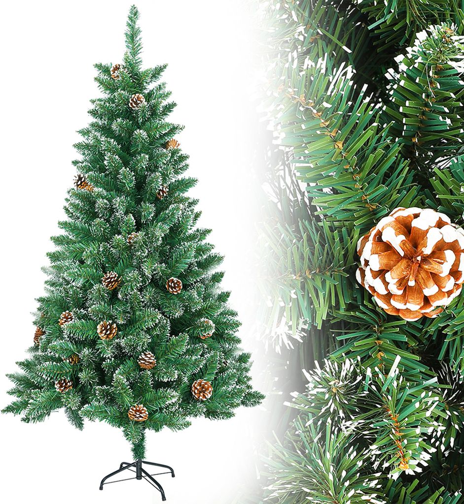UISEBRT, kunstkerstboom, 240 cm, groene dennenboom met Productafbeelding 
