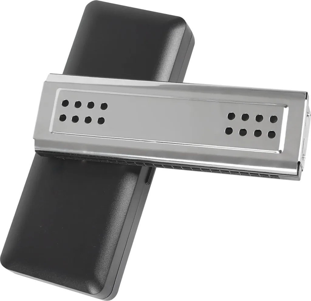Harmonica trémolo double face Do Sol anti-perte d'air avec étui rigide