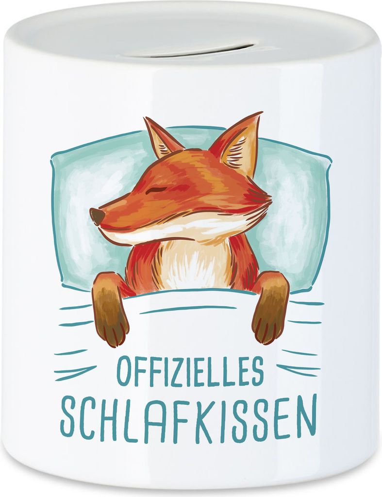 Offizielles Schlaf-Beutel Schlafender Fuchs Fox Süße Geschenk-Idee Fuchs-Fans Schnarch-Beutel
