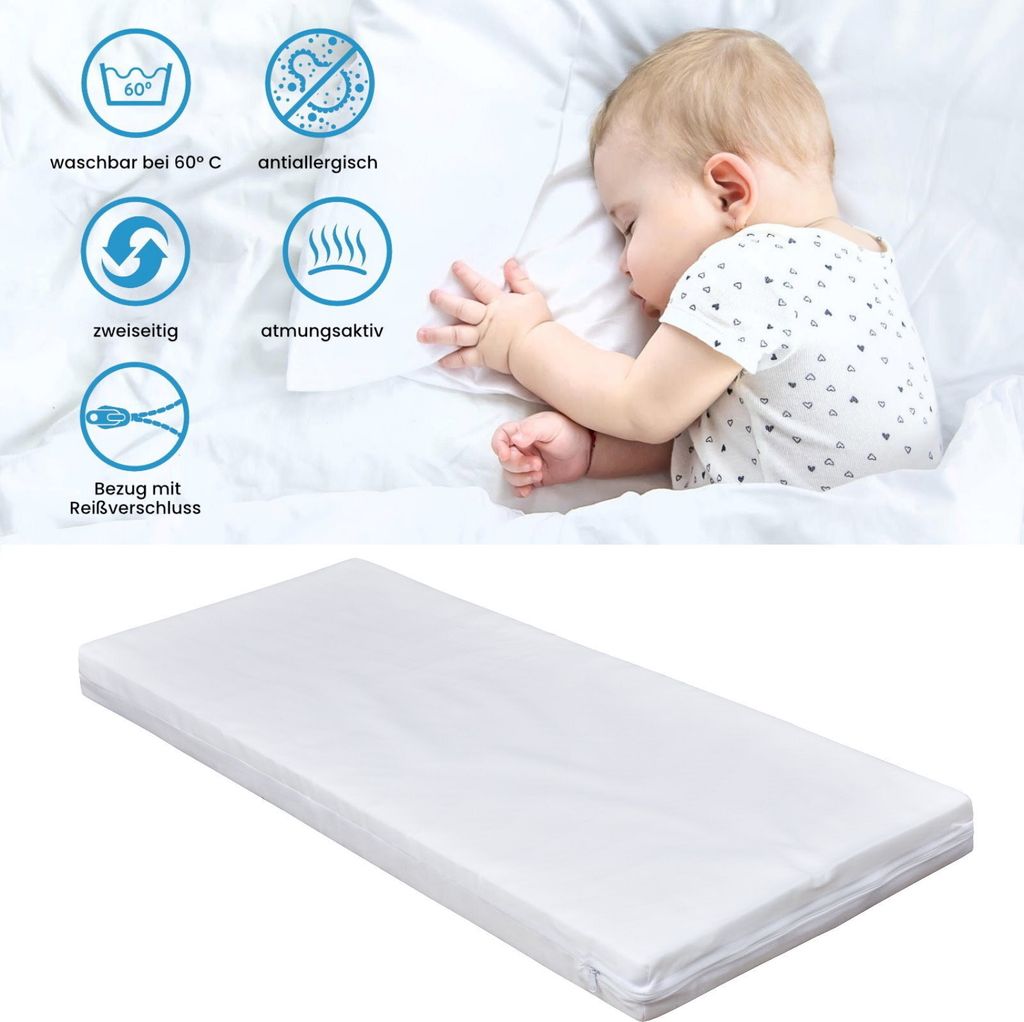 Baby-Delux Babymatratze 70x140 Matratze für Kinderbett Produktbild 3