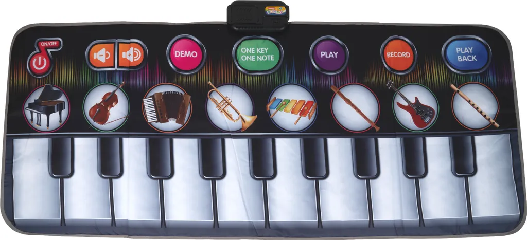 Tapis Musical Interactif MalPlay avec Clavier Multi-Modes pour Petits 3+ - 9