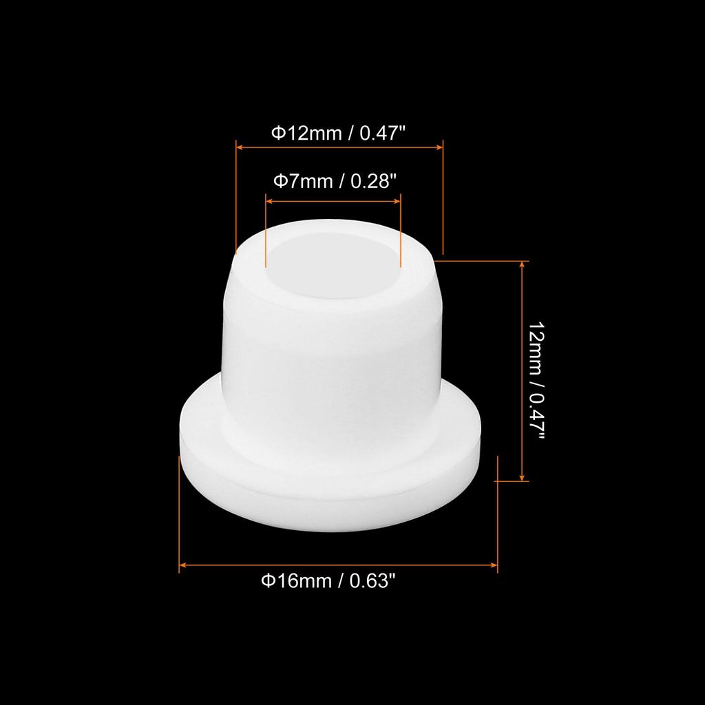 12 Stš¹ck Silikon Gummi Loch Stecker Weiche Flexible Stopper fš¹r 11-12mm Loch Wei?