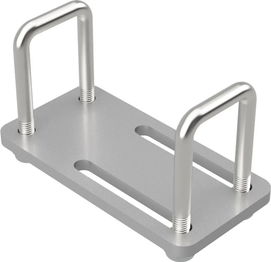 2x Bulloni a U M10 SUPROD Zincati per Rimorchio Barca - LW41 H85