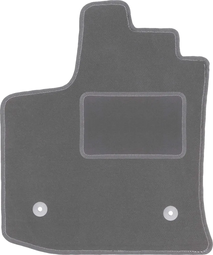 Tappetino Premium Velluto Grafite Dacia Lodgy 2012+ Con Fissaggi