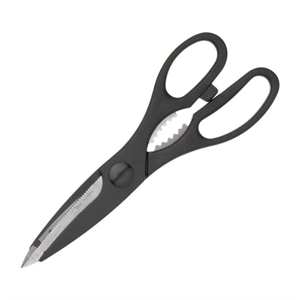KC BLUE Mehrzweckschere de 21 cm, Edelstahl, Schwarz Produktbild 