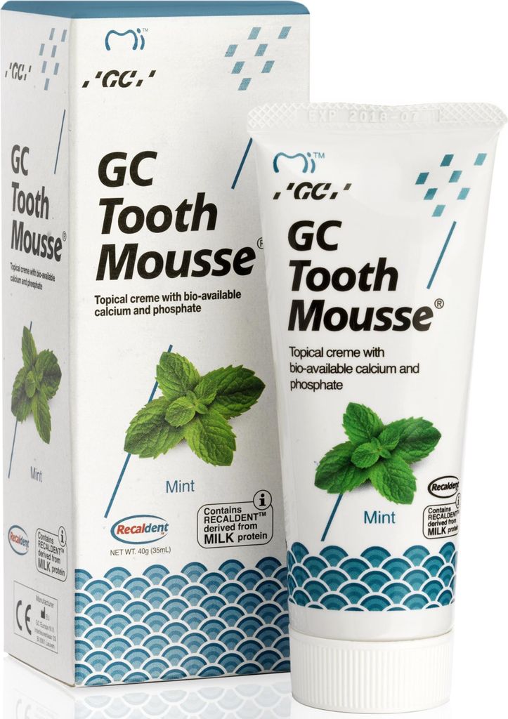 Gc | Zahnpasta - Zahncreme Tooth Mousse - 35 Ml - Minze - Produktbild 