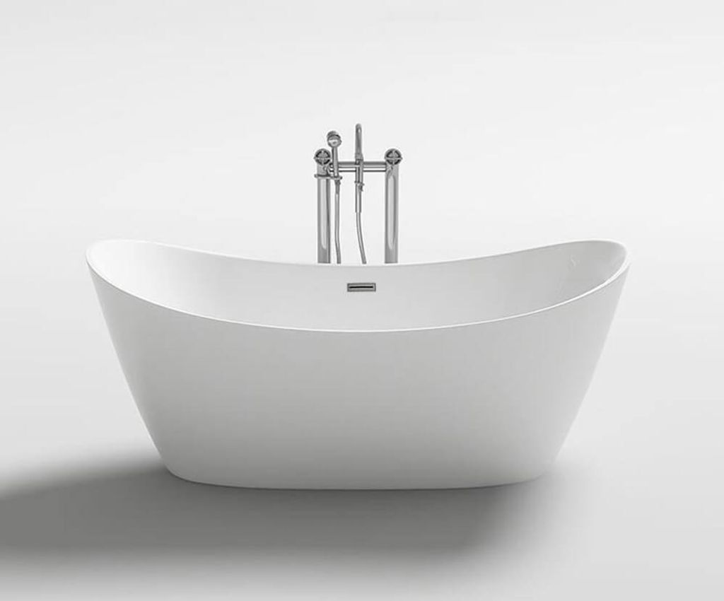 Freistehende Badewanne Ovalo 170 x 80 x 72 cm Produktbild 5