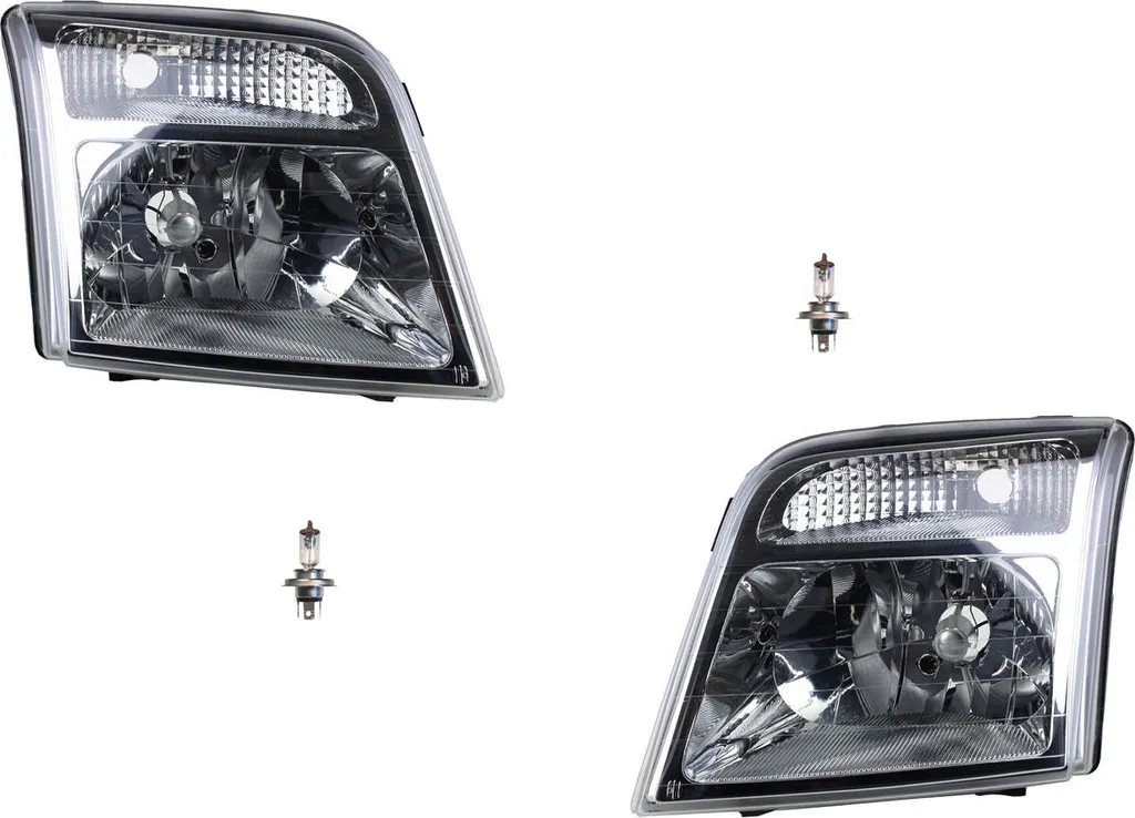 Set Proiettori Johns H4 Ford Transit Connect 02-13 - Spec OEM HSW