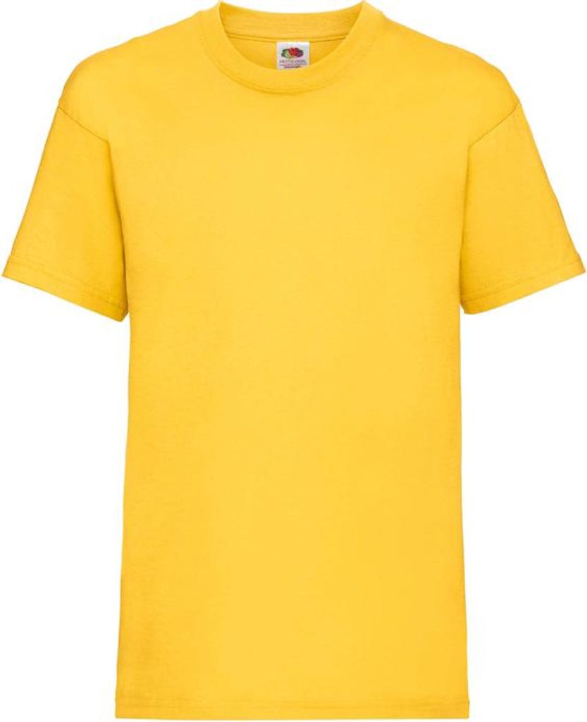 Kinder-T-Shirt, Kurzarm - FOL VALUEWEIGHT T/K - sunflow - Größe 5/6