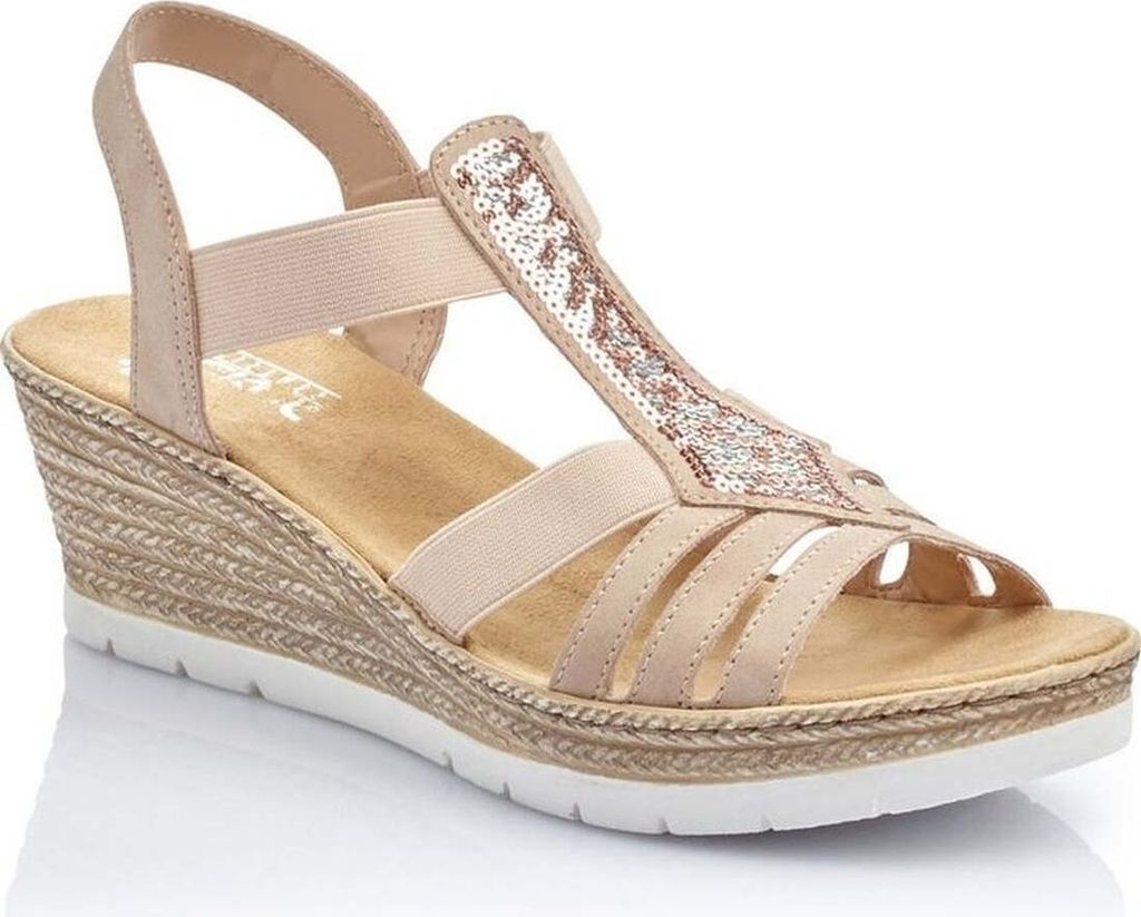 Rieker sandali classici da donna 6191331 Colore: Beige Immagine del prodotto 
