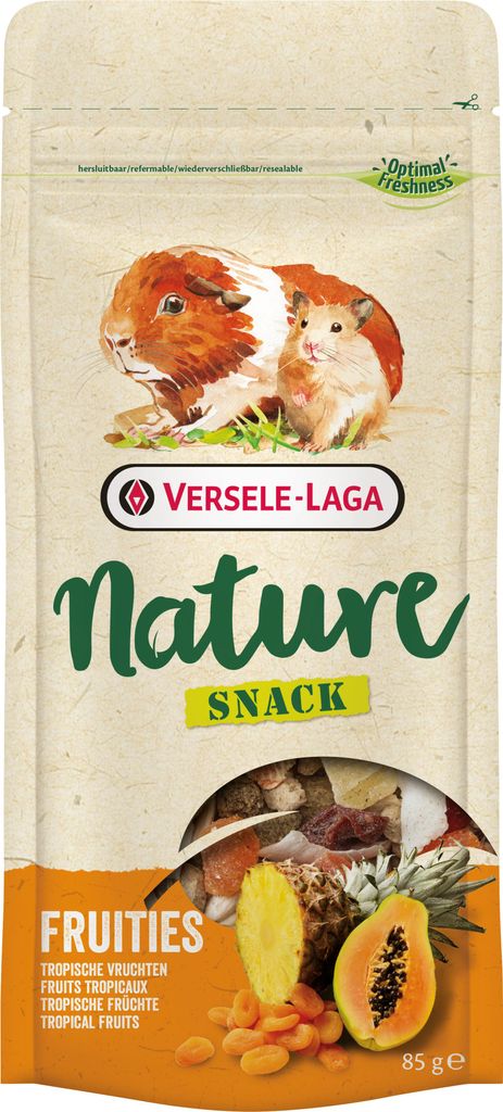 7 x Versele Nature Snack Frutties 85 gr.