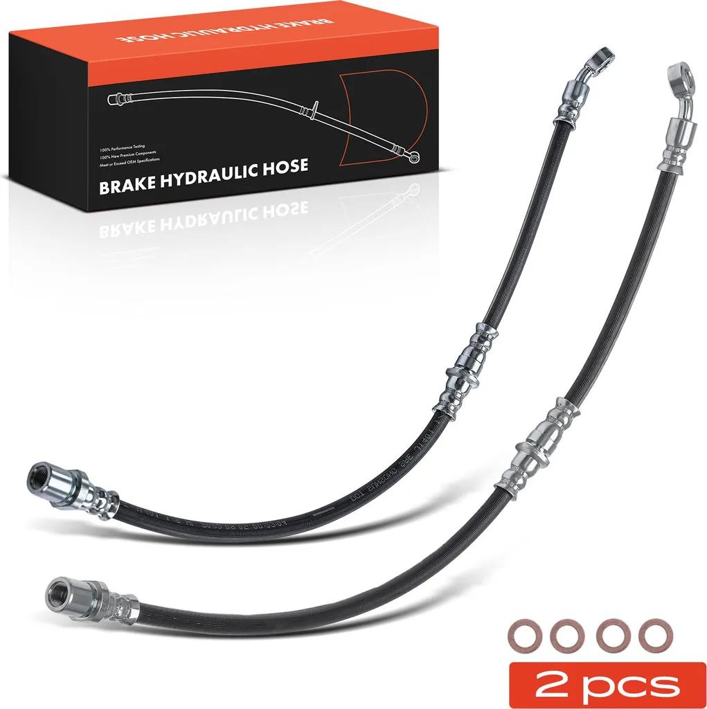 2 Flexibles de Frein Arrière Frankberg pour Subaru Impreza GFC Legacy I