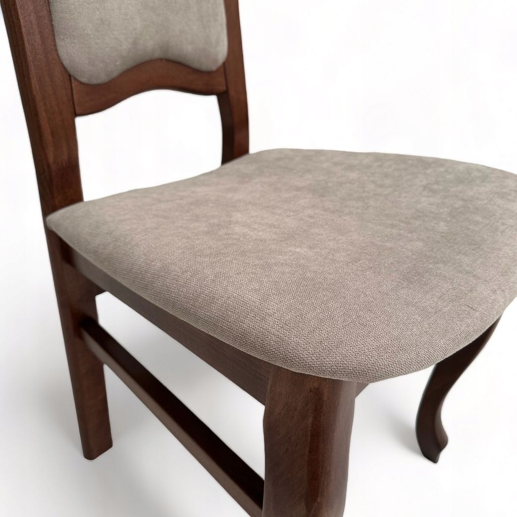 A close-up view of a chair's seat and backrest.