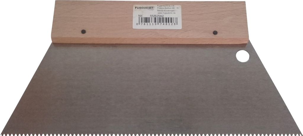 Leim Klebstoff Kleber Trapez Zahnspachtel Bodenleger 250mm Produktbild 