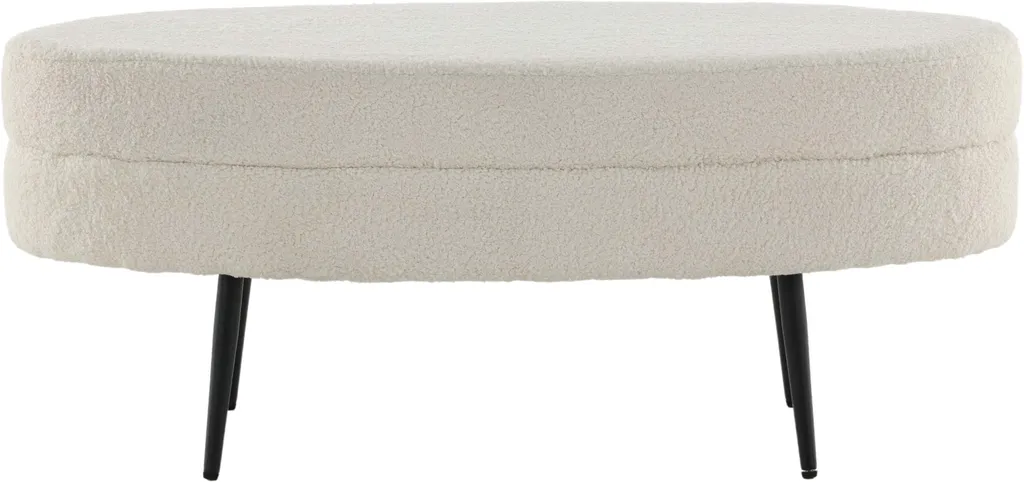 Repose-pieds peluche ours pour détente optimale dans votre coin lecture