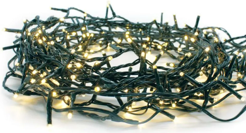 Décoration Lumineuse Noël 70m Guirlande LED Blanc Chaud pour Sapin