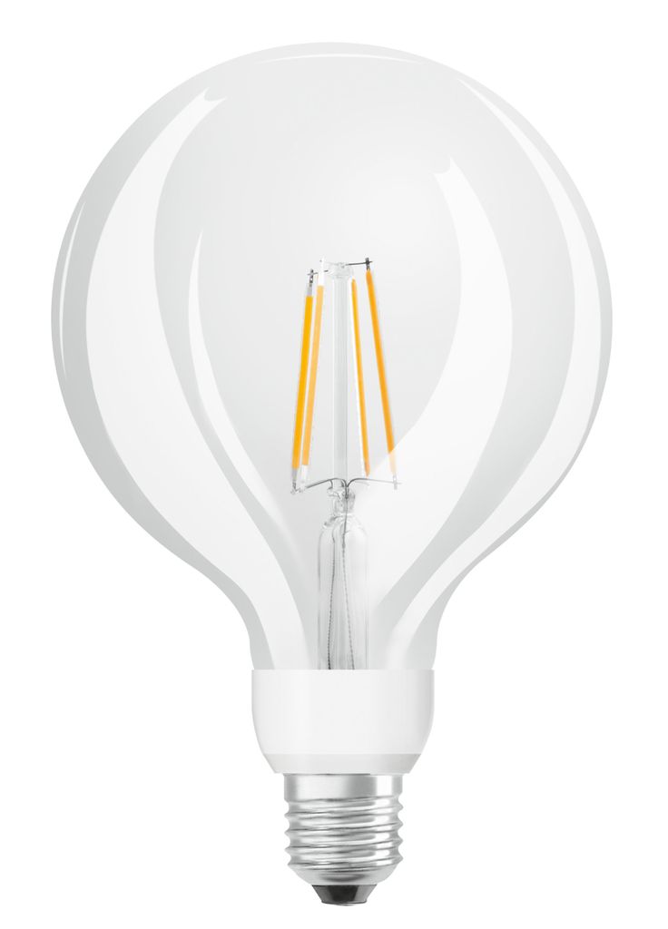 Osram Superstar Classic Globe, 7 W, E27, 15000 h, Warmweiß Produktbild 