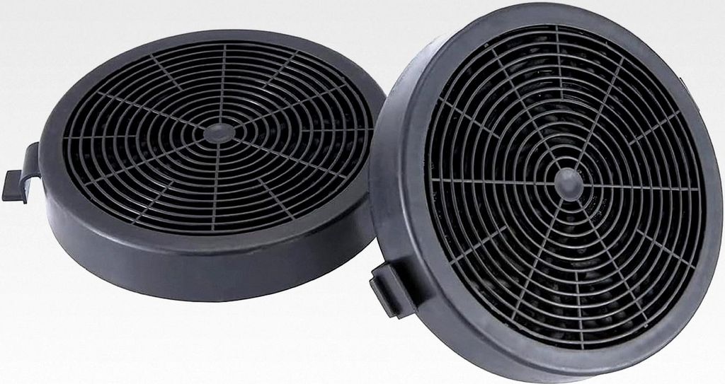 Aktivkohlefilter (x2) Original Dunstabzugshaubenfilter Ersatzfilter für Dunstabzugshaube CHK 3.6J64, CH60J64, CH60J78, CHT 3.6, CH60A17, -Serie