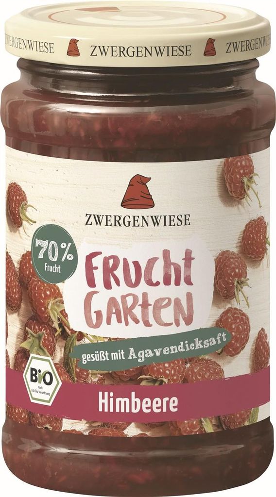 MUS MALINOWY (70 % OWOCÓW) BEZGLUTENOWY225 g - ZWERGENWIESE Zdjęcie produktu 