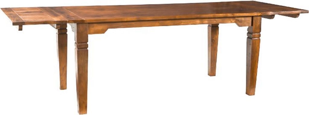 MASSIVMOEBEL24 | Table à manger extensible 140x90 Acacia Image du produit 