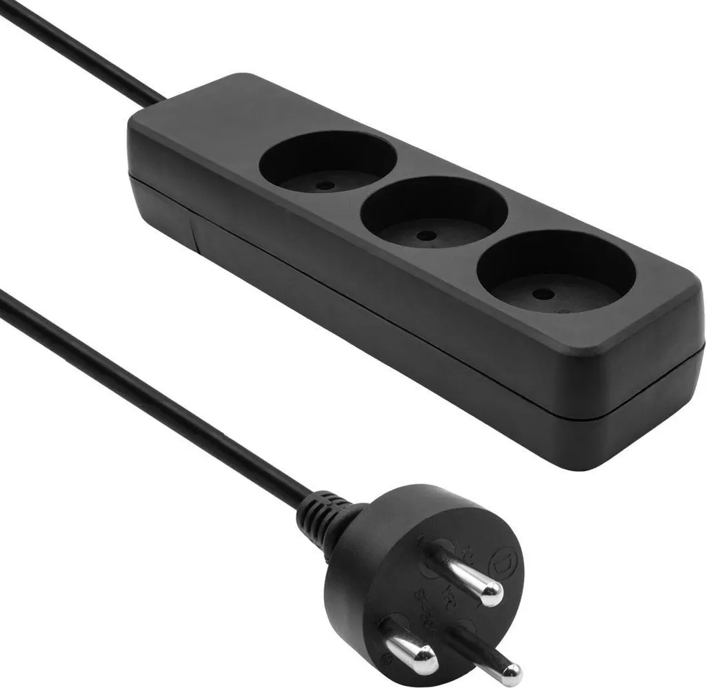 Câble d'arrêt d'urgence pour convoyeur industriel 3m ou 7m Inox Noir