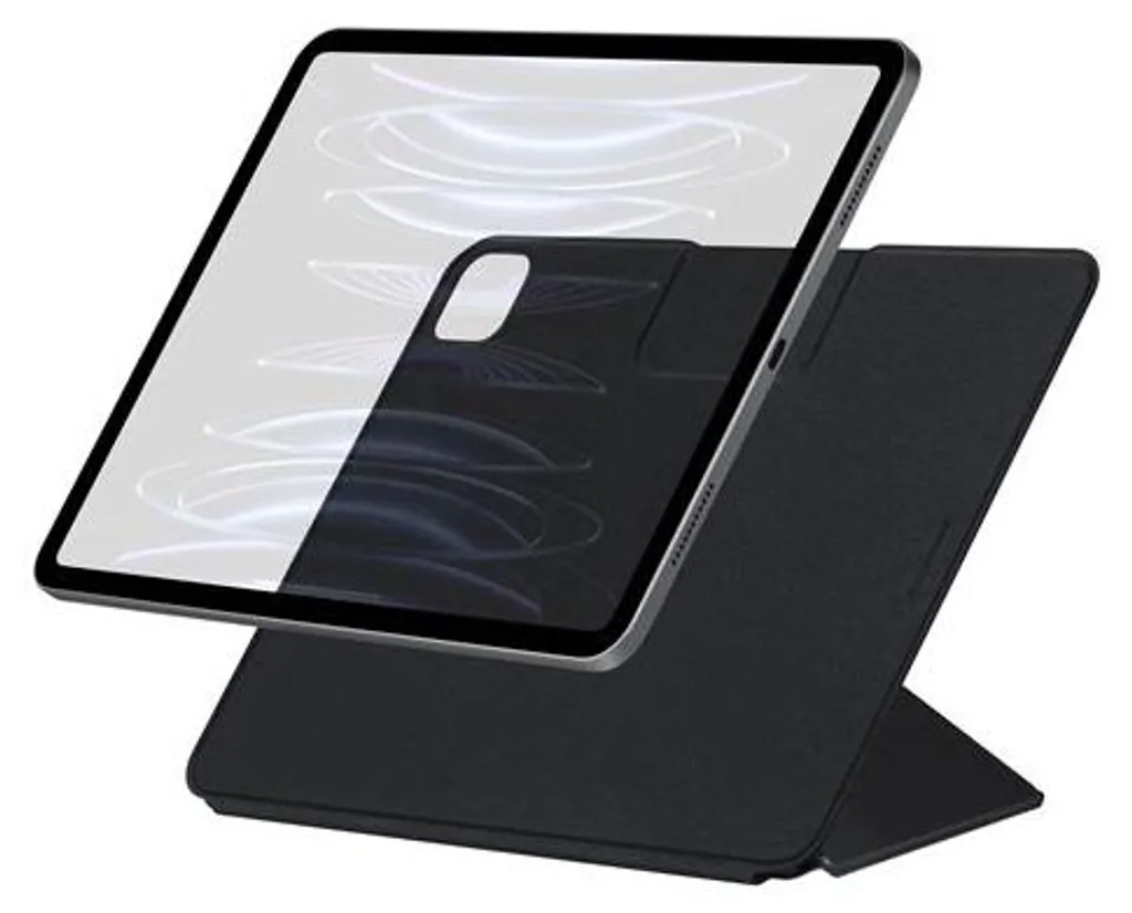 Pochette iPad Pro 13 2024 Pitaka Folio 2 noir pour le travail nomade