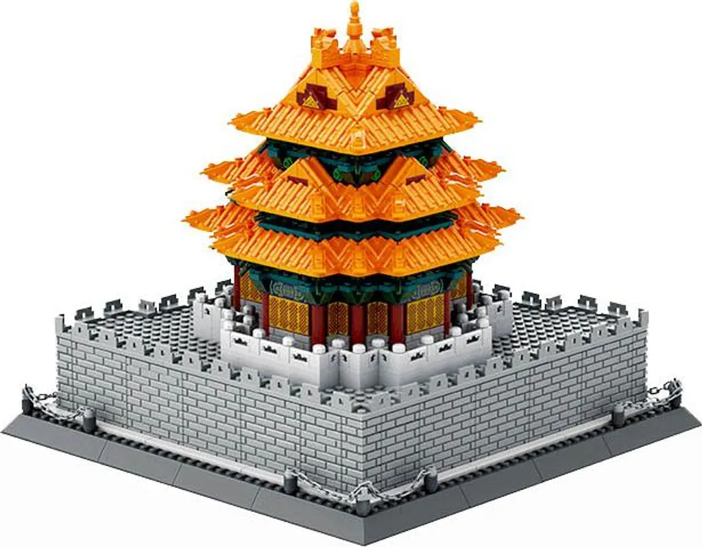 Maquette Architecture Cité Interdite de Pékin Jeu de Construction 1252 pcs - 5