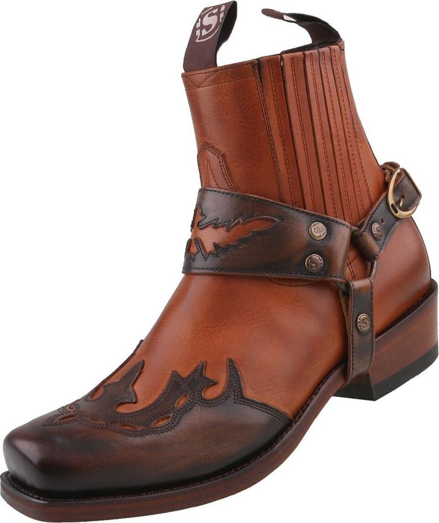 Sendra Cowboy Stiefelette 7811 Braun