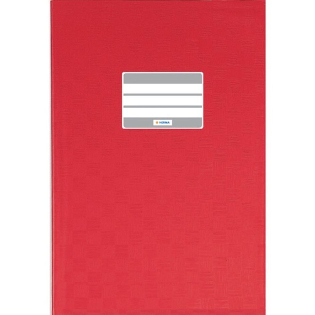 Protège-cahier HERMA en PP, format A5, rouge mat Image du produit 