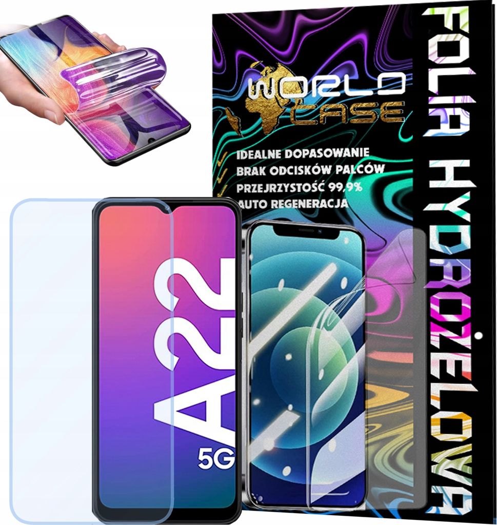 Schutzfolie Aus Hydrogel Für Samsung A22 5G / A22S 5G Starker Bildschirm