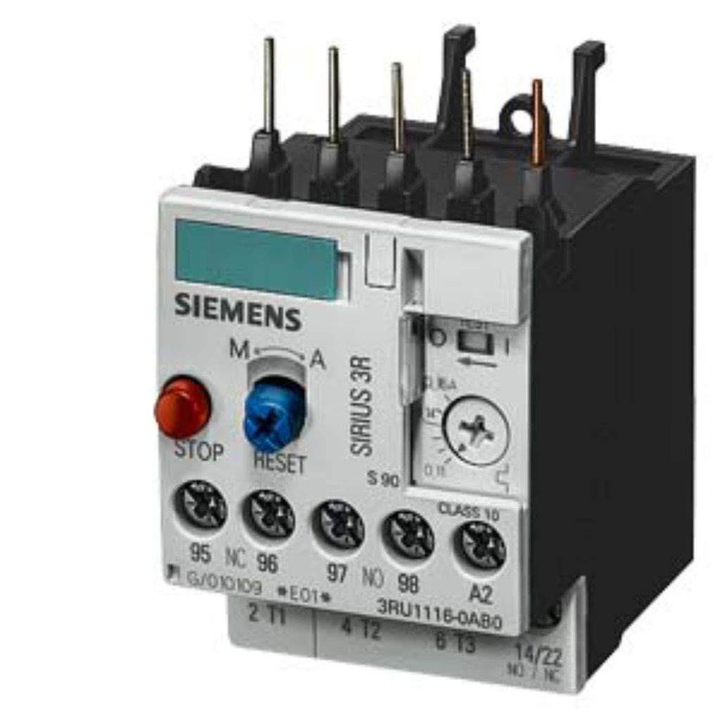 Siemens 3RU1116-1DB0-UEBERLASTRELAIS 2,2...3,2 A für MOTORSCHUTZ