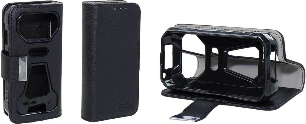 caseroxx Handy Hülle Tasche kompatibel mit Unihertz Tank Mini Bookstyle-Case Wallet Case