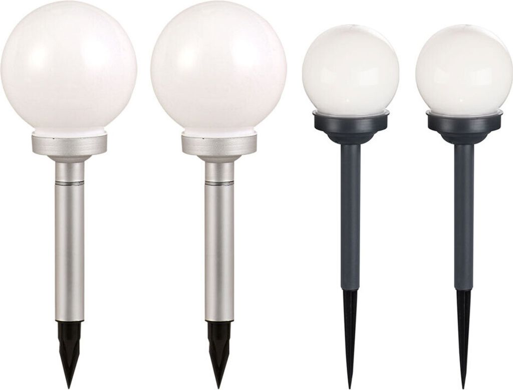 4er Set LED Solar Steckleuchten für Ihren Garten oder Hof Produktbild 