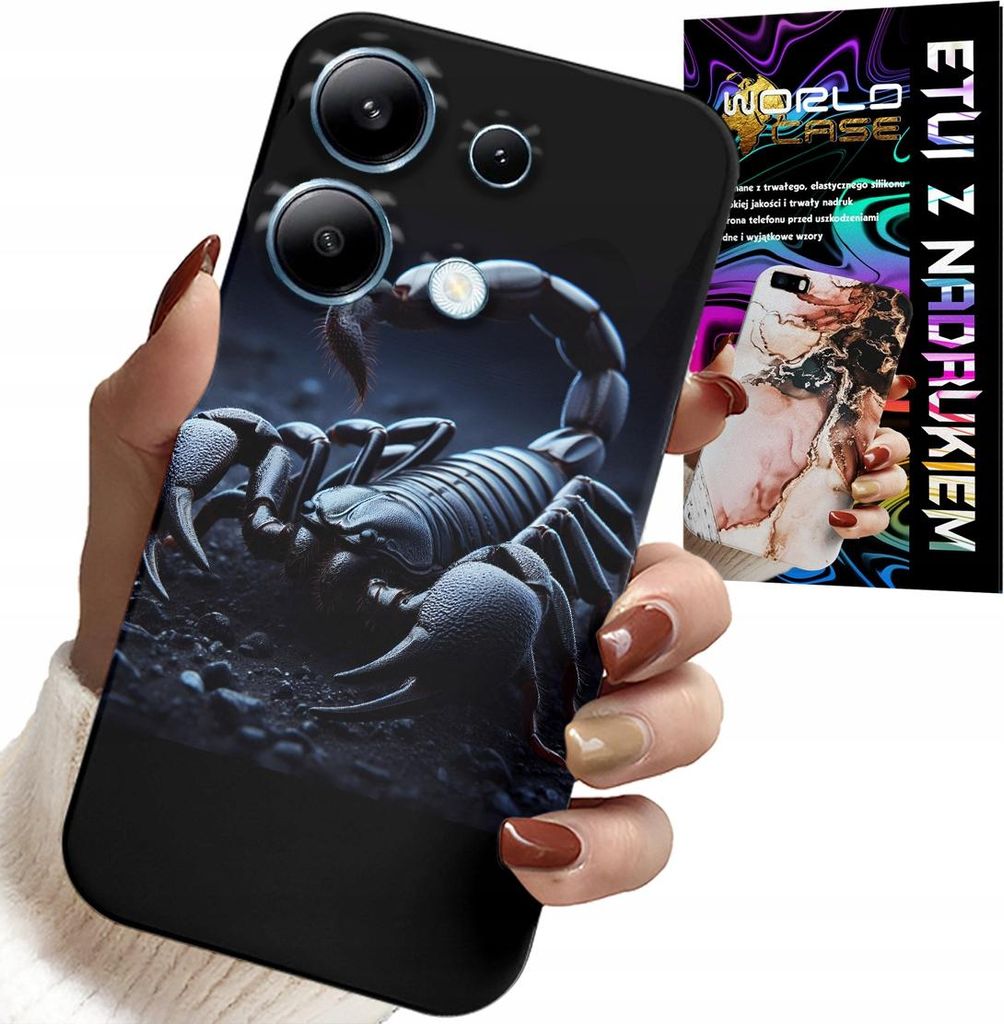Hülle Für Xiaomi Note 13 5G - Skorpion, Skorpione + Hydrogel-Folie
