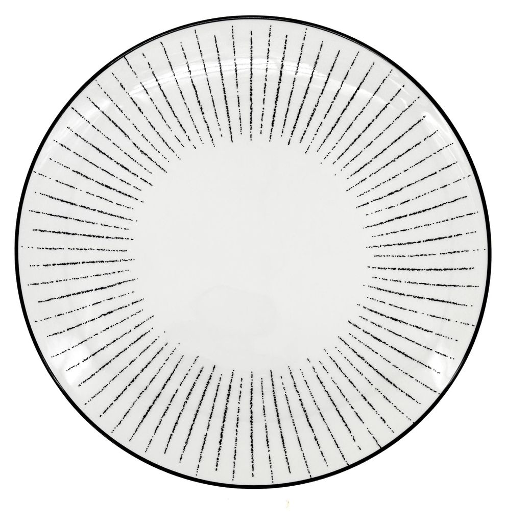 Płytki talerz porcelanowy Linea Dash, ø 27 cm Zdjęcie produktu 