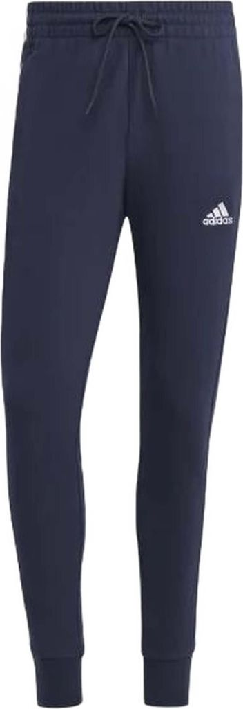 ADIDAS Essentials French Terry Tapered Cuff 3-Streifen Hose Herren blau XXL